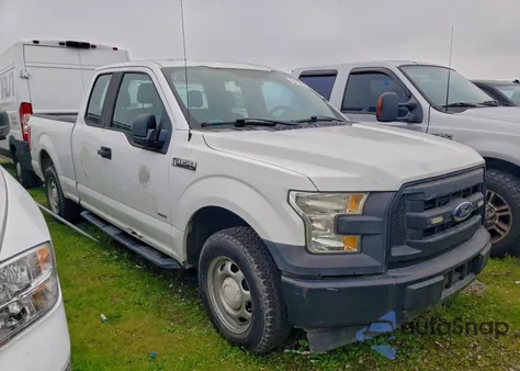 2017 Ford F150 Super Cab from USA, damaged, VIN 1FTEX1CG9HFA48069